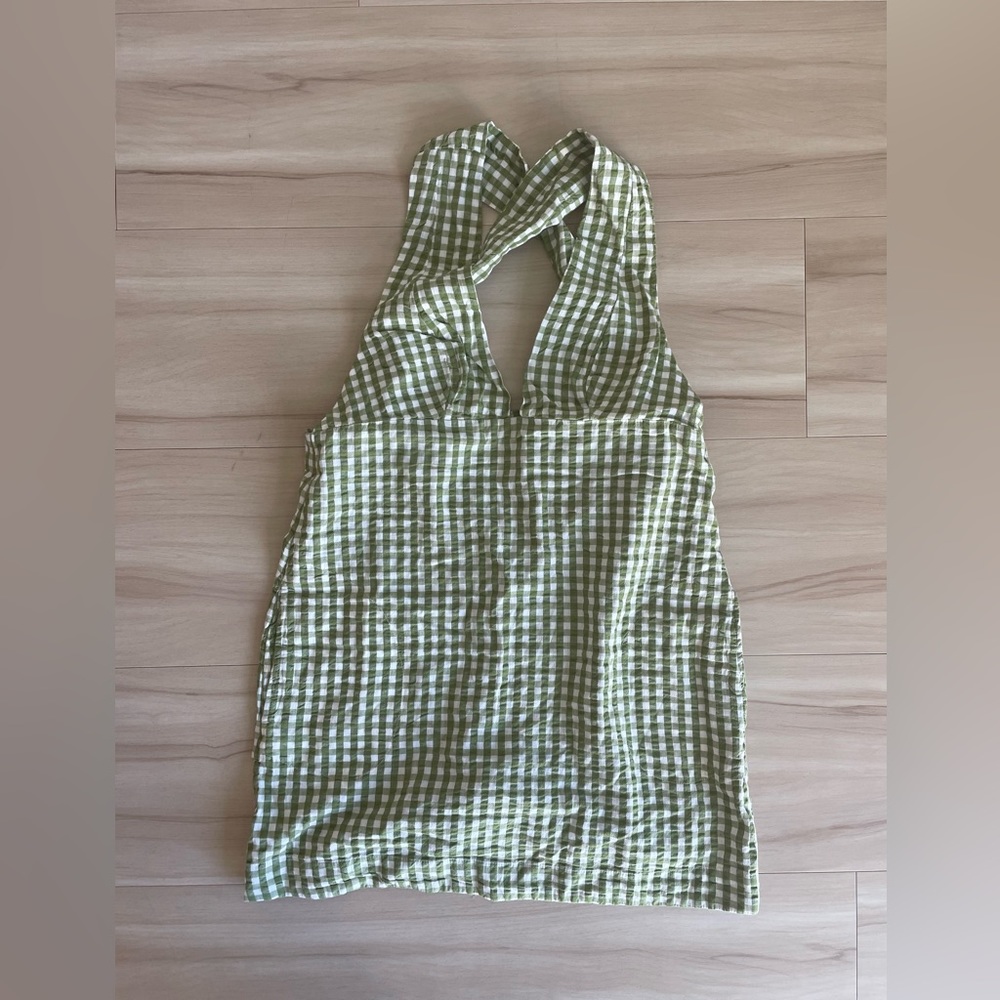 Gingham Free People Dress